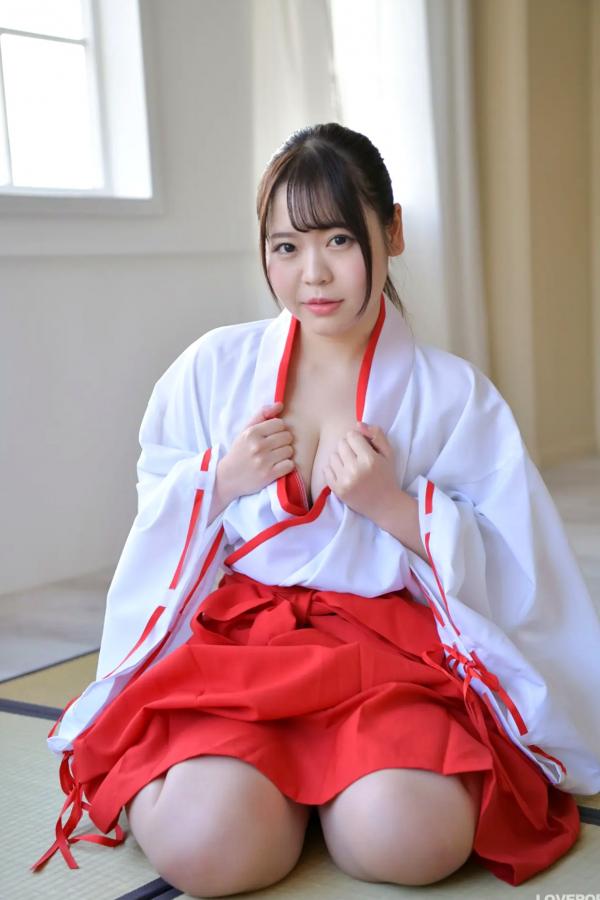    [LOVEPOP] Momoha Mizuse 水瀬百々羽 巫女服角色扮演性感私房写真 Photoset 01第84张图片