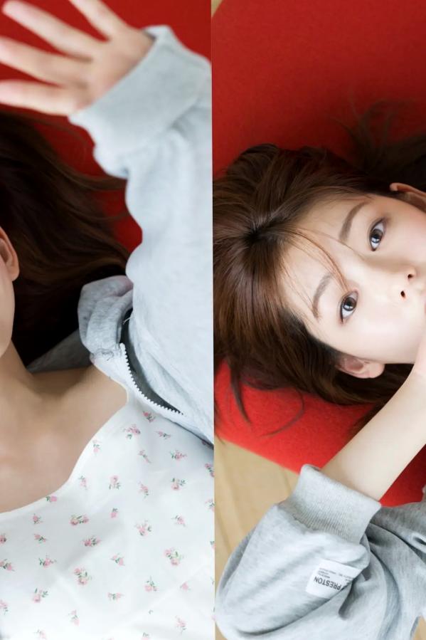    中村里帆《Attention, please》黑色露背长裙优雅写真 清新清纯气质女神第3张图片