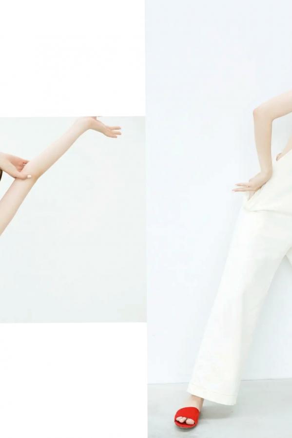    中村里帆《Attention, please》黑色露背长裙优雅写真 清新清纯气质女神第6张图片