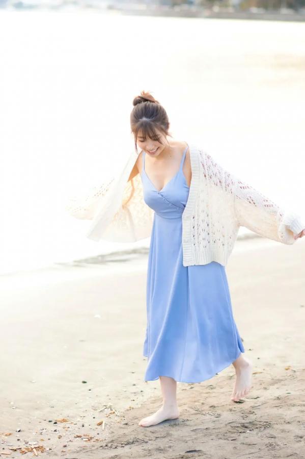    益田恵里菜《relax》居家性感内衣与海边沙滩写真第6张图片
