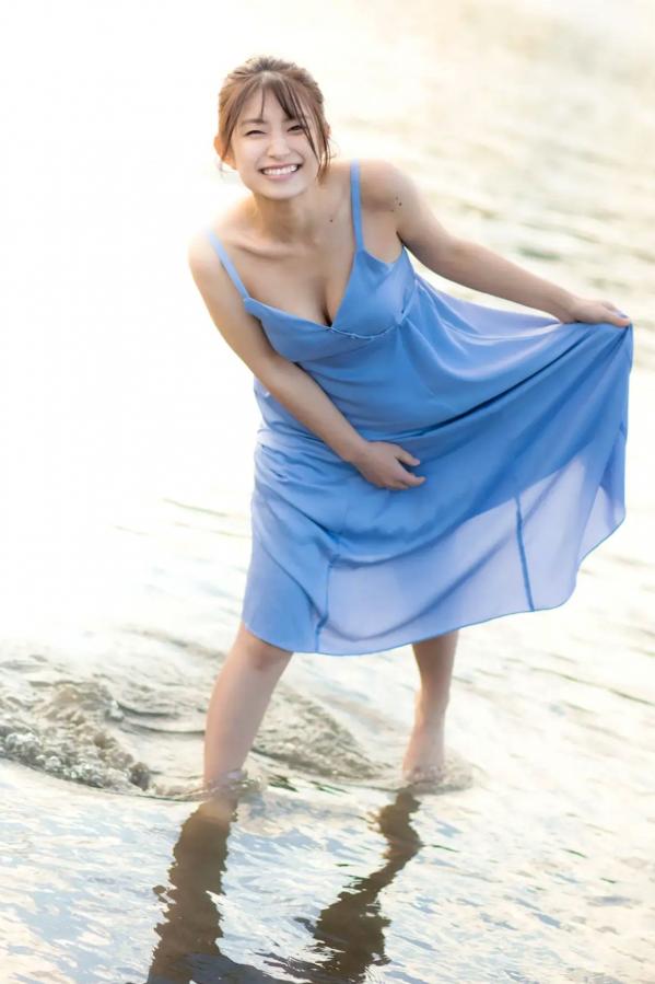   益田恵里菜《relax》居家性感内衣与海边沙滩写真第9张图片