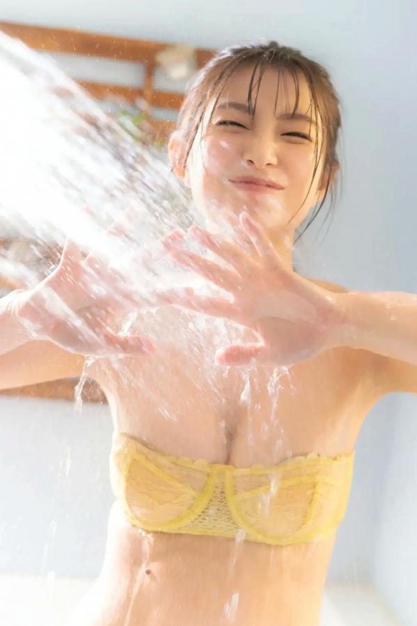   益田恵里菜《relax》居家性感内衣与海边沙滩写真第16张图片