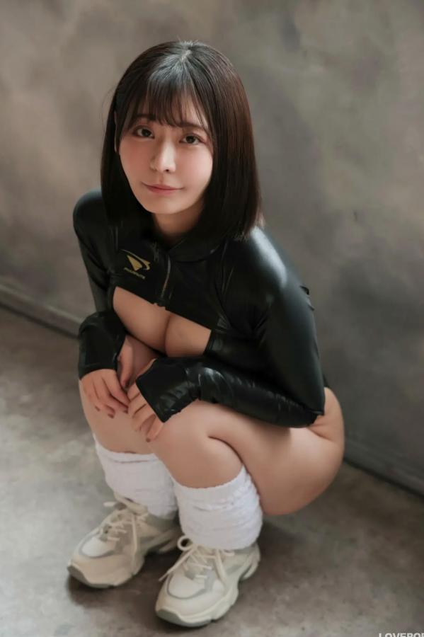   [LOVEPOP] Yui Kohinata 小日向結衣 Photoset 03 黑色紧身皮革皮衣性感私房写真第23张图片