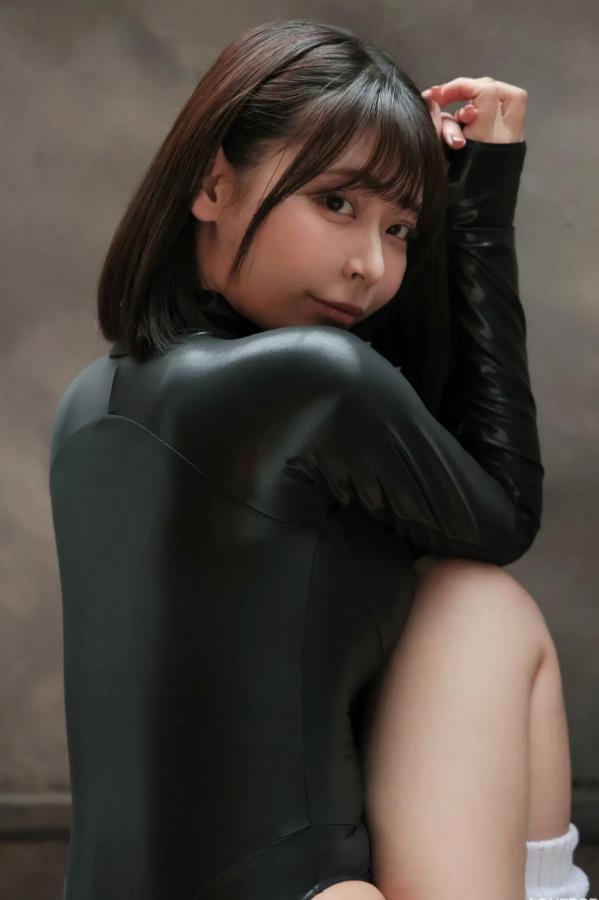   [LOVEPOP] Yui Kohinata 小日向結衣 Photoset 03 黑色紧身皮革皮衣性感私房写真第31张图片