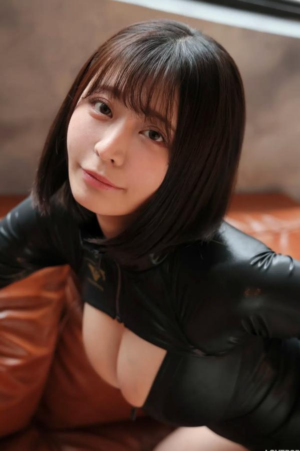   [LOVEPOP] Yui Kohinata 小日向結衣 Photoset 03 黑色紧身皮革皮衣性感私房写真第79张图片