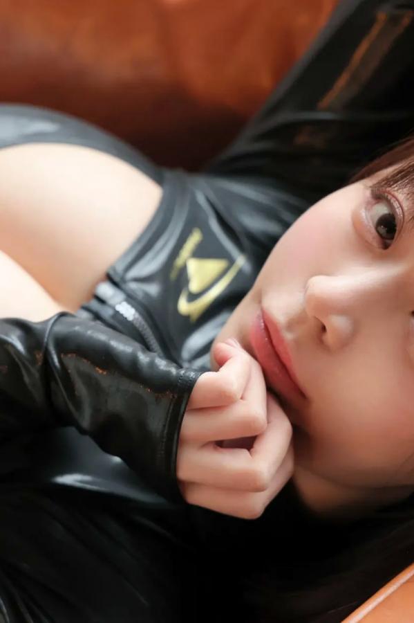   [LOVEPOP] Yui Kohinata 小日向結衣 Photoset 03 黑色紧身皮革皮衣性感私房写真第83张图片
