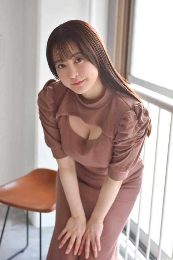    [LOVEPOP] Shizuna Ito 伊藤しずな Photoset 04 优雅针织连衣裙 居家私房性感写真第20张图片