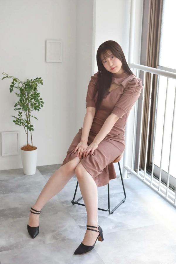    [LOVEPOP] Shizuna Ito 伊藤しずな Photoset 04 优雅针织连衣裙 居家私房性感写真第37张图片