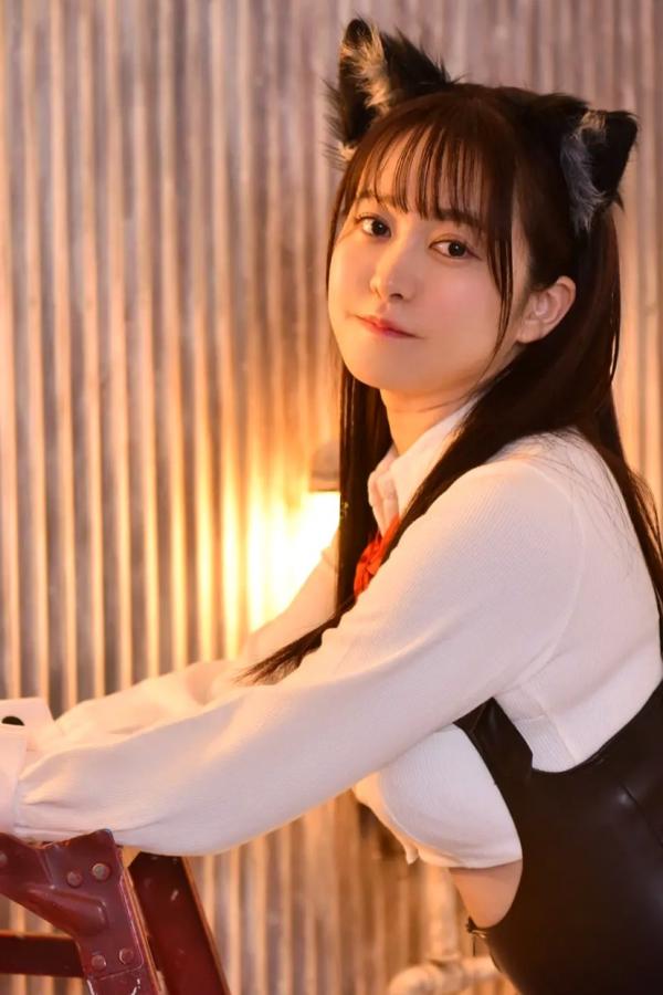   [LOVEPOP] Shizuna Ito 伊藤しずな Photoset 03 猫耳黑丝性感制服写真第8张图片