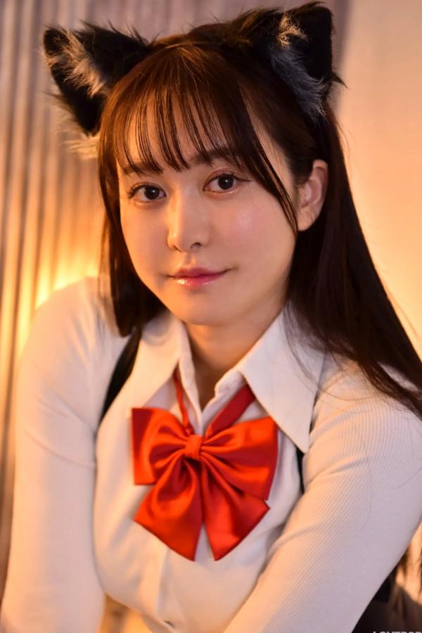   [LOVEPOP] Shizuna Ito 伊藤しずな Photoset 03 猫耳黑丝性感制服写真第23张图片