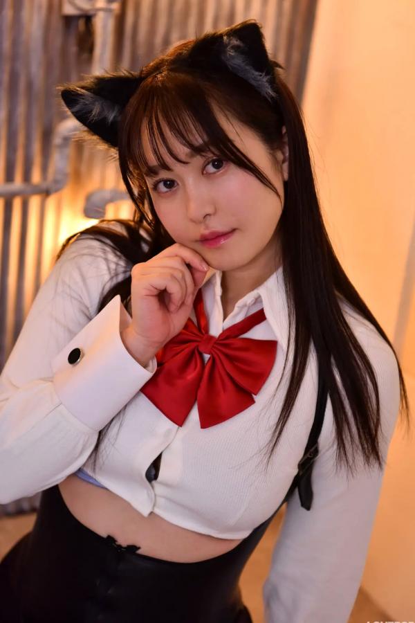   [LOVEPOP] Shizuna Ito 伊藤しずな Photoset 03 猫耳黑丝性感制服写真第31张图片