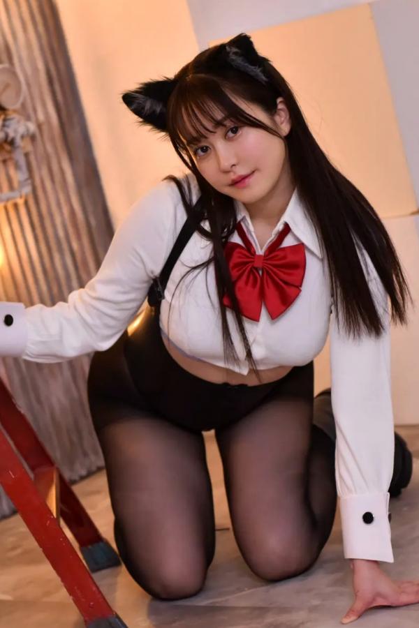   [LOVEPOP] Shizuna Ito 伊藤しずな Photoset 03 猫耳黑丝性感制服写真第35张图片