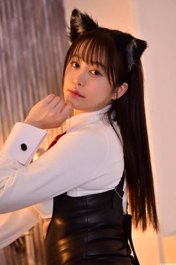   [LOVEPOP] Shizuna Ito 伊藤しずな Photoset 03 猫耳黑丝性感制服写真第44张图片