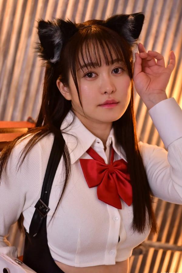   [LOVEPOP] Shizuna Ito 伊藤しずな Photoset 03 猫耳黑丝性感制服写真第51张图片