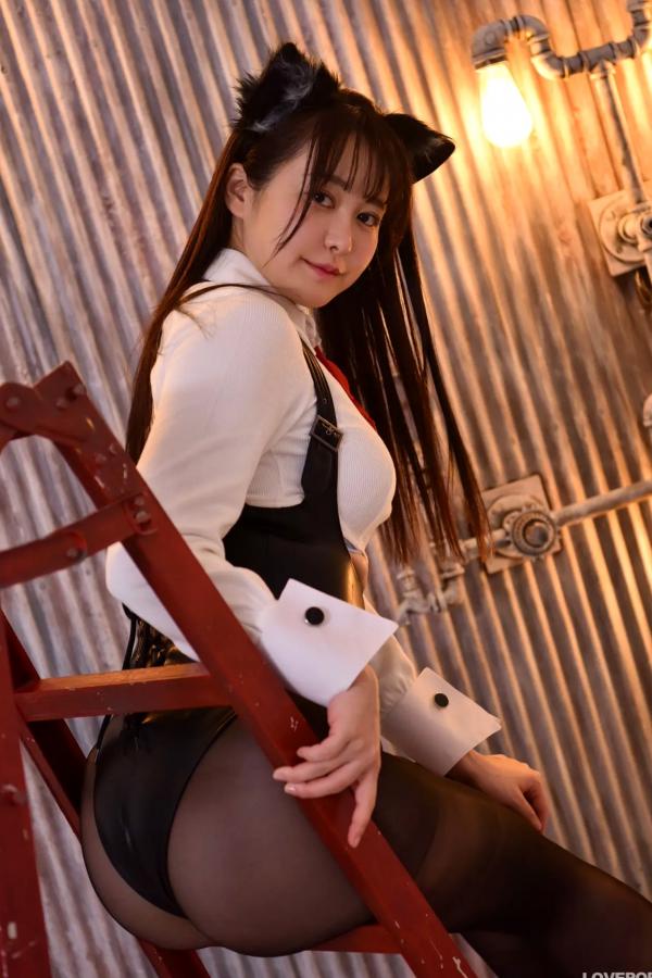   [LOVEPOP] Shizuna Ito 伊藤しずな Photoset 03 猫耳黑丝性感制服写真第56张图片