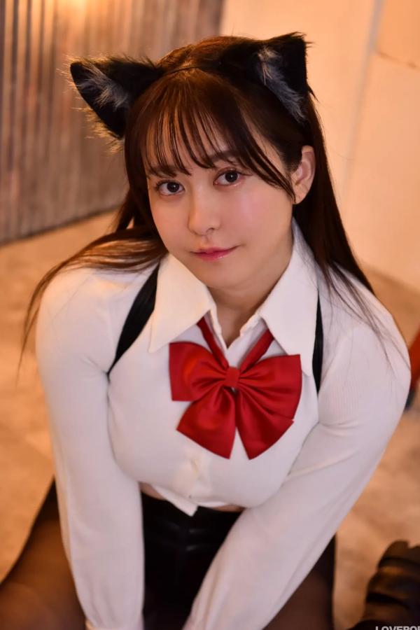   [LOVEPOP] Shizuna Ito 伊藤しずな Photoset 03 猫耳黑丝性感制服写真第70张图片