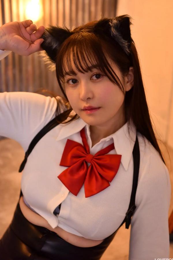   [LOVEPOP] Shizuna Ito 伊藤しずな Photoset 03 猫耳黑丝性感制服写真第74张图片