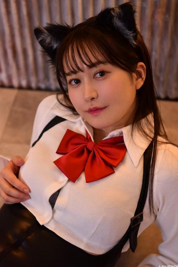   [LOVEPOP] Shizuna Ito 伊藤しずな Photoset 03 猫耳黑丝性感制服写真第83张图片