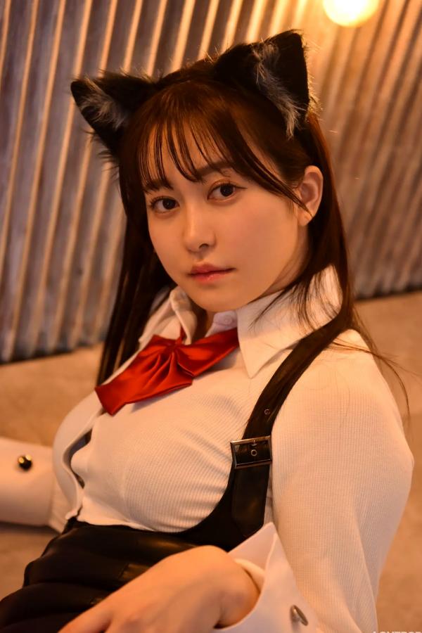   [LOVEPOP] Shizuna Ito 伊藤しずな Photoset 03 猫耳黑丝性感制服写真第87张图片