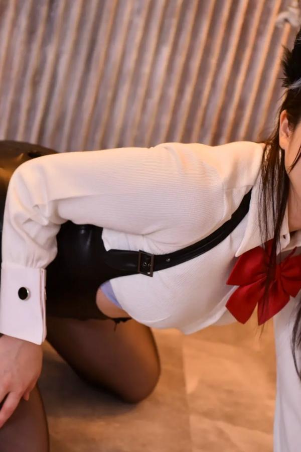   [LOVEPOP] Shizuna Ito 伊藤しずな Photoset 03 猫耳黑丝性感制服写真第89张图片