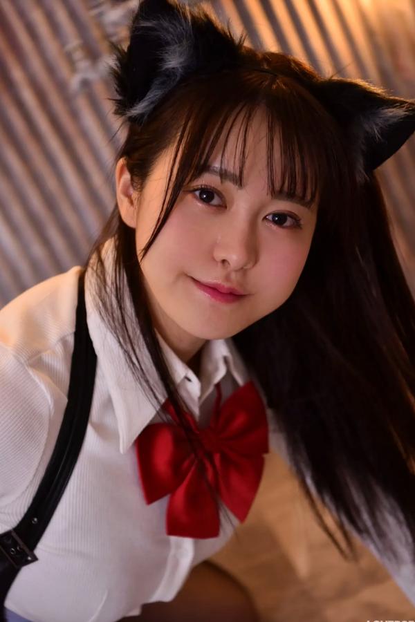  [LOVEPOP] Shizuna Ito 伊藤しずな Photoset 03 猫耳黑丝性感制服写真第90张图片