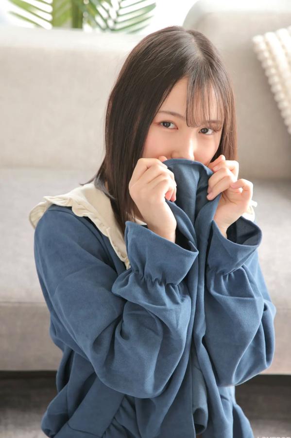  [LOVEPOP] Maki Chiba 千葉まき Photoset 03 居家清纯私房写真 蓝裙俏皮性感美腿第44张图片