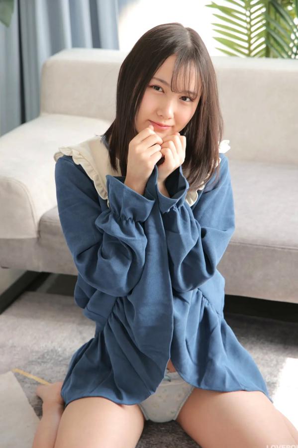   [LOVEPOP] Maki Chiba 千葉まき Photoset 03 居家清纯私房写真 蓝裙俏皮性感美腿第48张图片