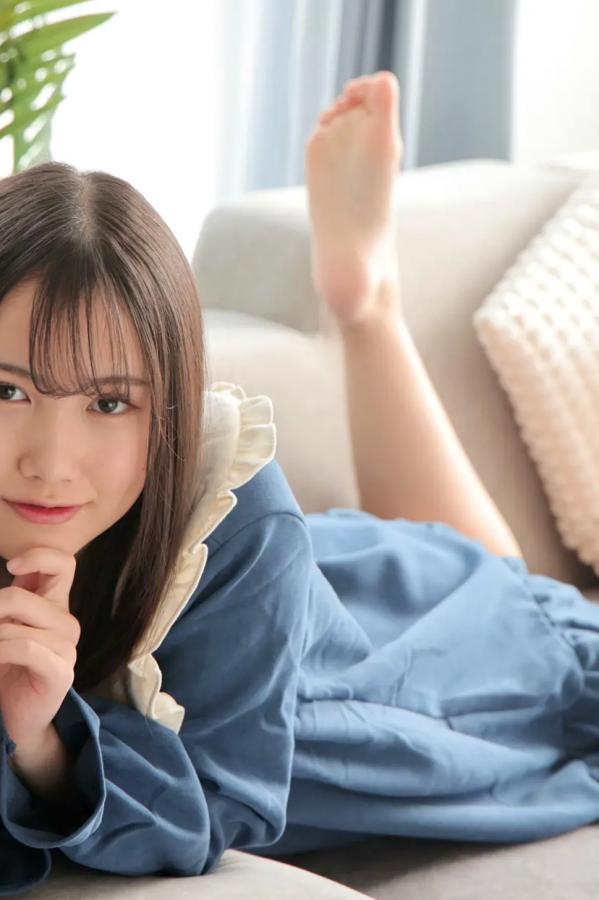   [LOVEPOP] Maki Chiba 千葉まき Photoset 03 居家清纯私房写真 蓝裙俏皮性感美腿第66张图片