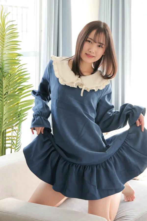   [LOVEPOP] Maki Chiba 千葉まき Photoset 03 居家清纯私房写真 蓝裙俏皮性感美腿第84张图片