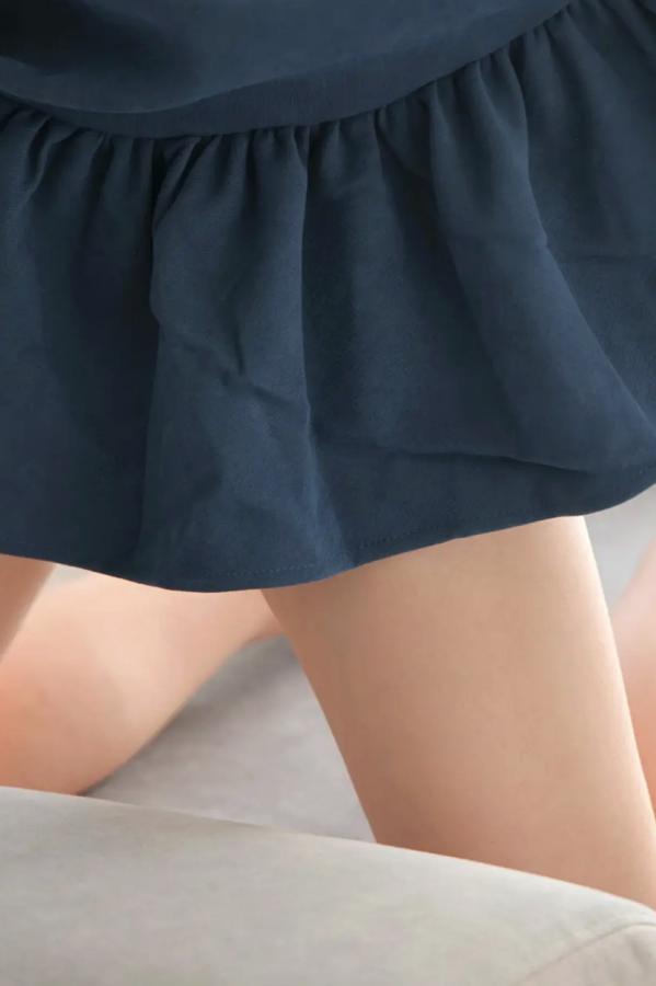   [LOVEPOP] Maki Chiba 千葉まき Photoset 03 居家清纯私房写真 蓝裙俏皮性感美腿第86张图片