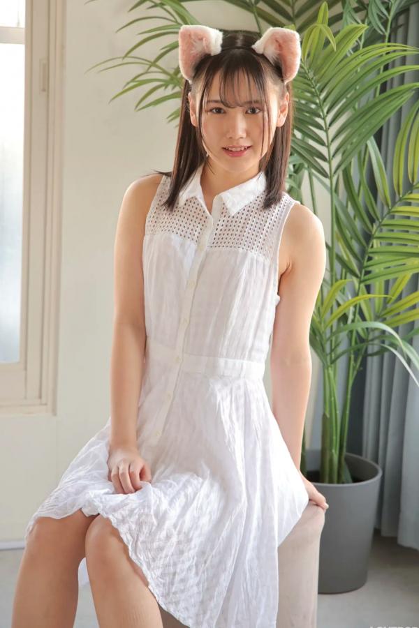    [LOVEPOP] Maki Chiba 千葉まき Photoset 02 猫耳纯欲小白裙家居私房写真第1张图片