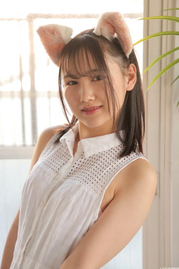    [LOVEPOP] Maki Chiba 千葉まき Photoset 02 猫耳纯欲小白裙家居私房写真第17张图片