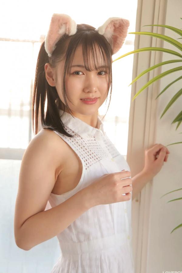    [LOVEPOP] Maki Chiba 千葉まき Photoset 02 猫耳纯欲小白裙家居私房写真第18张图片