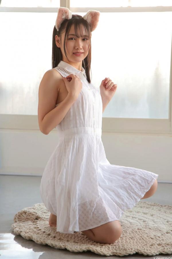    [LOVEPOP] Maki Chiba 千葉まき Photoset 02 猫耳纯欲小白裙家居私房写真第30张图片