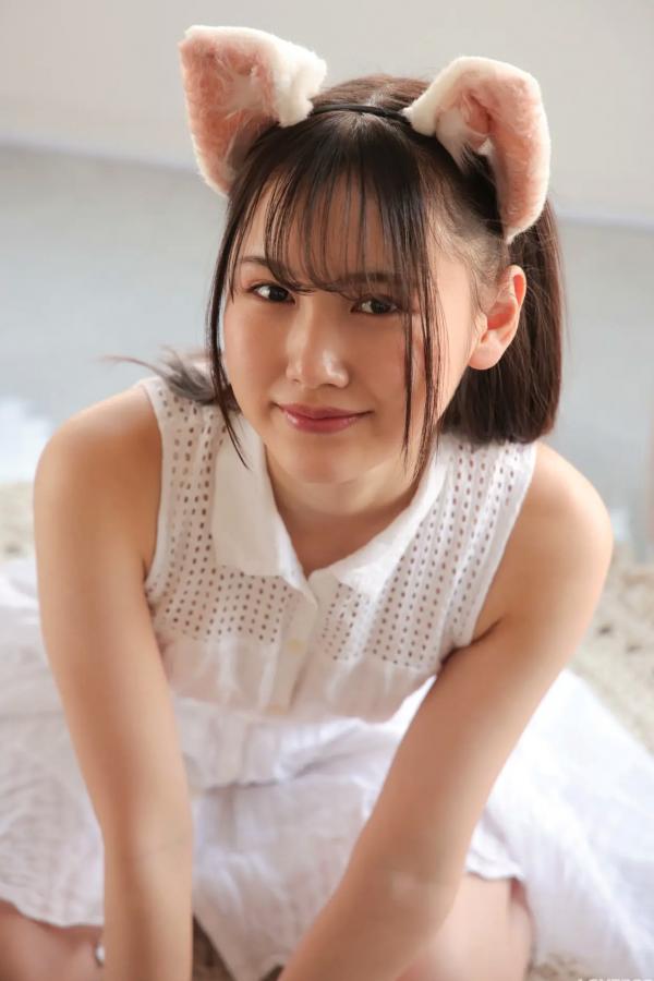    [LOVEPOP] Maki Chiba 千葉まき Photoset 02 猫耳纯欲小白裙家居私房写真第46张图片
