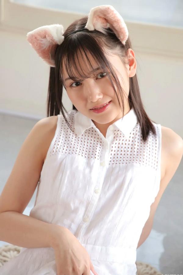   [LOVEPOP] Maki Chiba 千葉まき Photoset 02 猫耳纯欲小白裙家居私房写真第52张图片