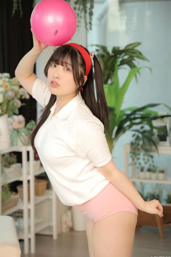   [LOVEPOP] Sumire Niibo 新穂純麗 Photoset 05 日系粉色体操服甜美居家写真第5张图片