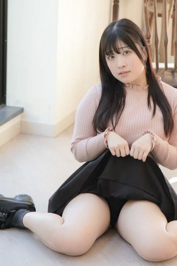   [LOVEPOP] 新穂純麗 Sumire Niibo Photoset 03 日系清纯毛衣短裙家居私房诱惑写真第49张图片