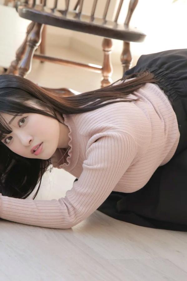   [LOVEPOP] 新穂純麗 Sumire Niibo Photoset 03 日系清纯毛衣短裙家居私房诱惑写真第51张图片