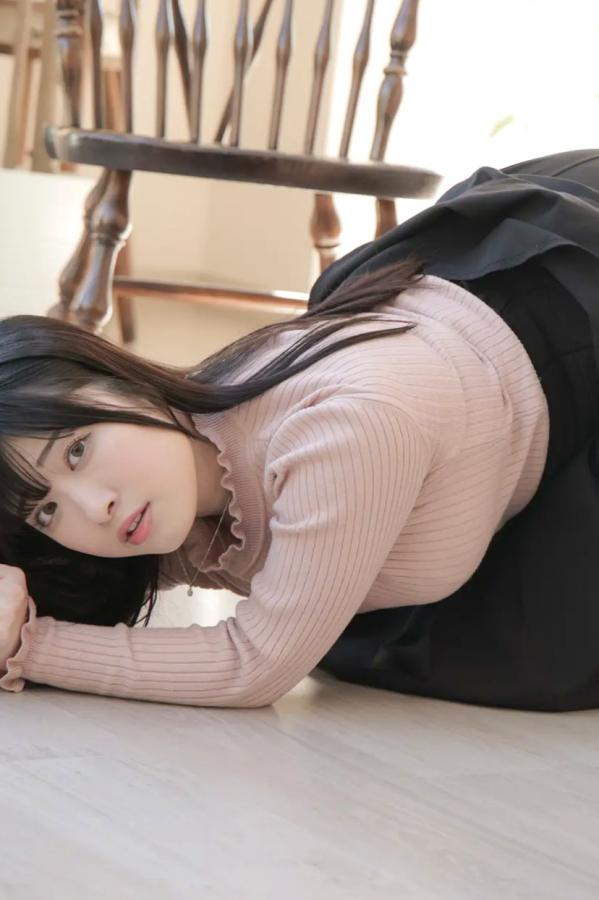   [LOVEPOP] 新穂純麗 Sumire Niibo Photoset 03 日系清纯毛衣短裙家居私房诱惑写真第53张图片