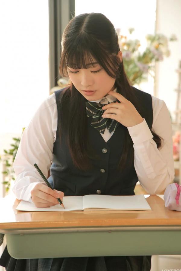  [LOVEPOP] Sumire Niibo 新穂純麗 Photoset 02 日系校服黑丝美腿性感写真第2张图片