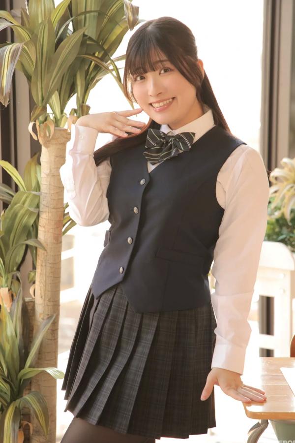   [LOVEPOP] Sumire Niibo 新穂純麗 Photoset 02 日系校服黑丝美腿性感写真第15张图片
