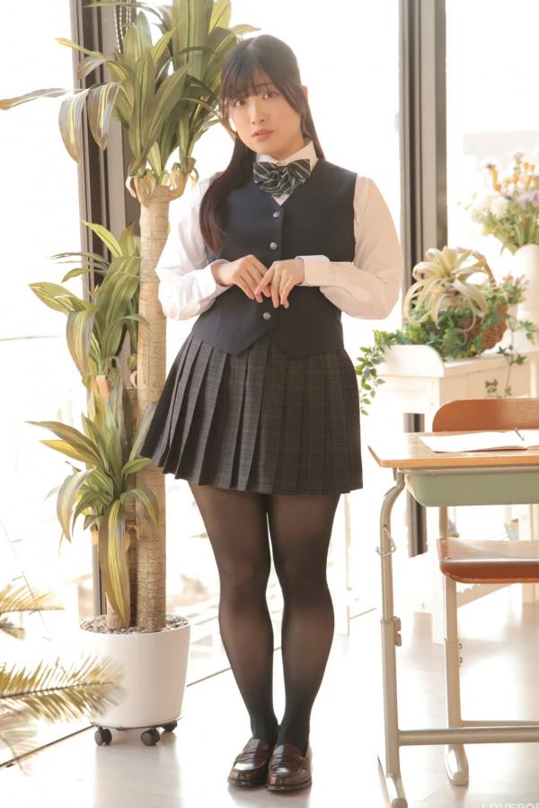   [LOVEPOP] Sumire Niibo 新穂純麗 Photoset 02 日系校服黑丝美腿性感写真第16张图片