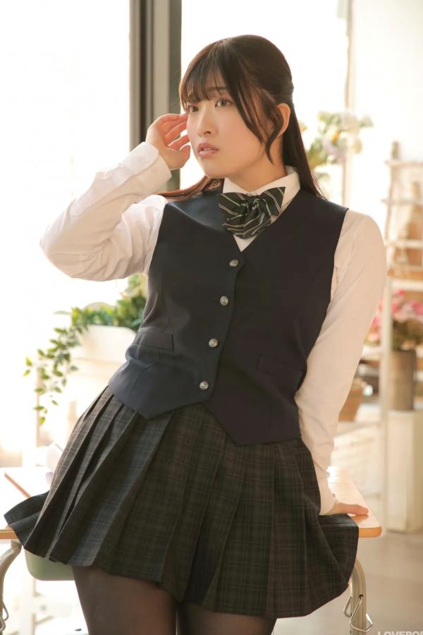   [LOVEPOP] Sumire Niibo 新穂純麗 Photoset 02 日系校服黑丝美腿性感写真第38张图片