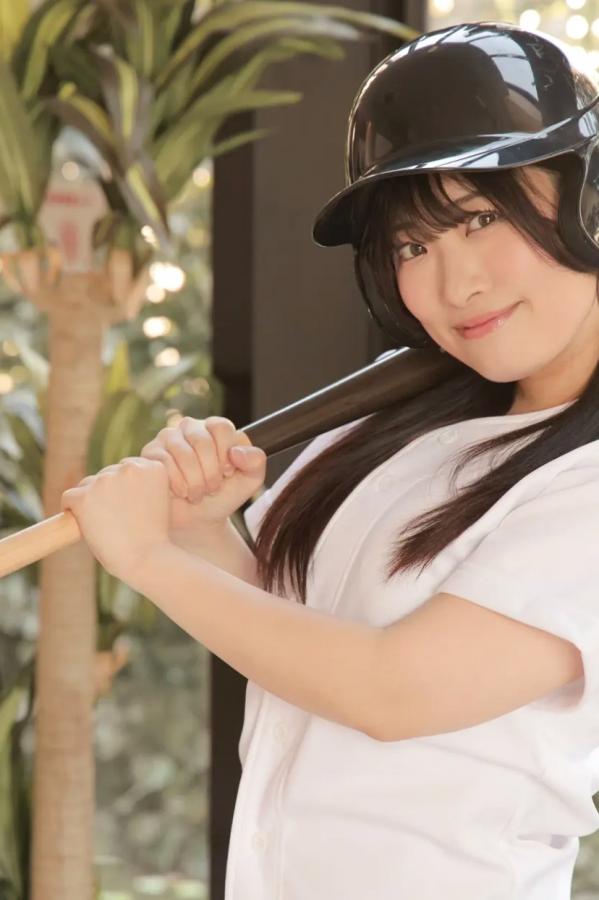   [LOVEPOP] Sumire Niibo 新穂純麗 Photoset 01 棒球少女清纯写真 运动风活力美腿第4张图片