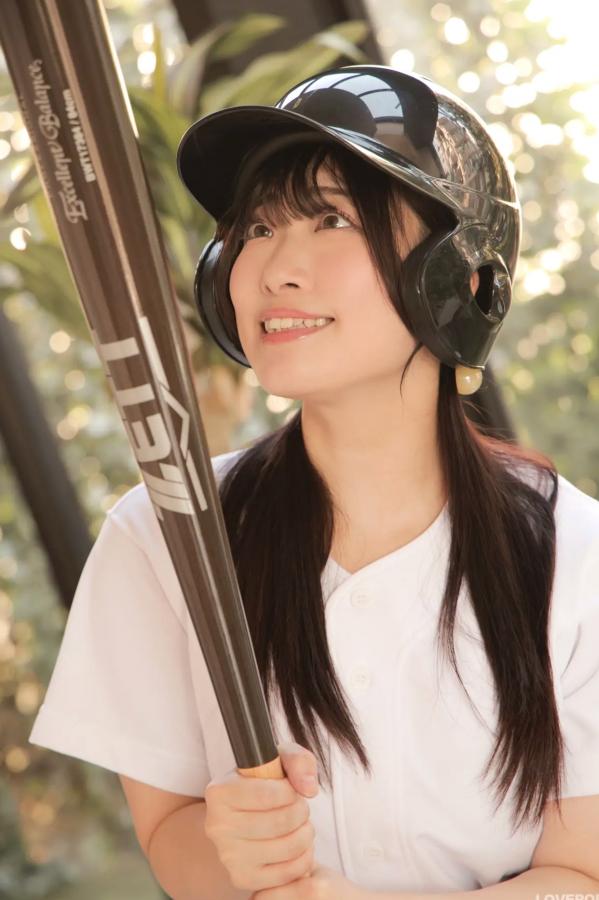   [LOVEPOP] Sumire Niibo 新穂純麗 Photoset 01 棒球少女清纯写真 运动风活力美腿第9张图片