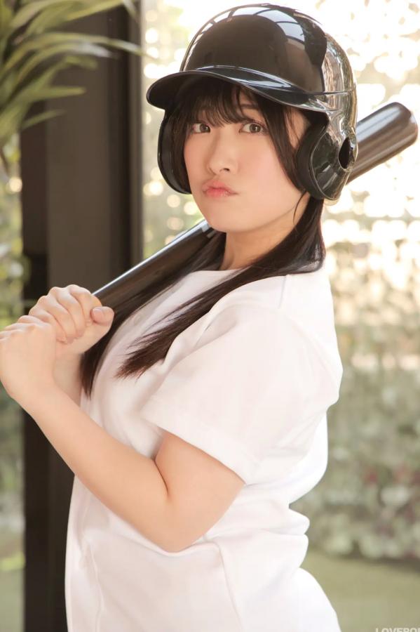   [LOVEPOP] Sumire Niibo 新穂純麗 Photoset 01 棒球少女清纯写真 运动风活力美腿第13张图片