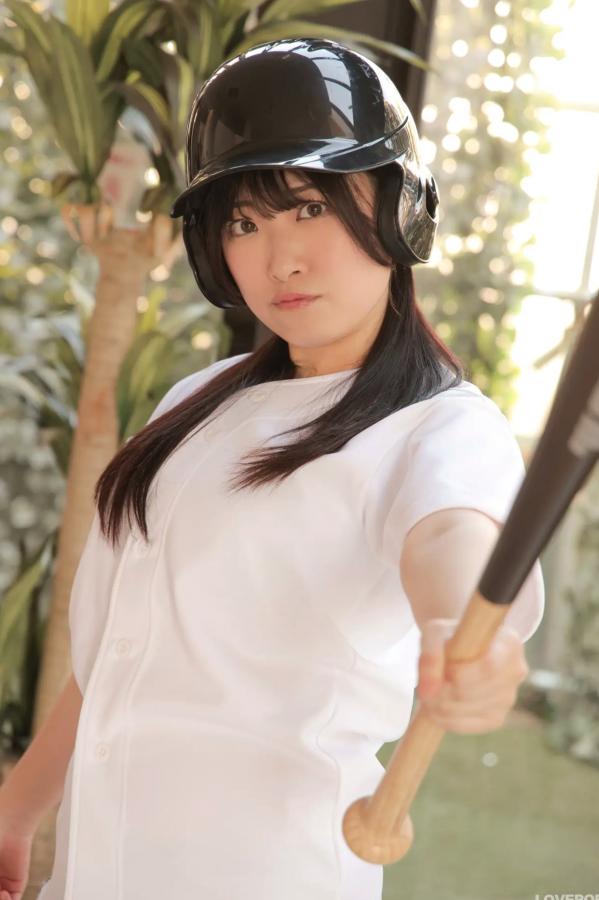   [LOVEPOP] Sumire Niibo 新穂純麗 Photoset 01 棒球少女清纯写真 运动风活力美腿第16张图片