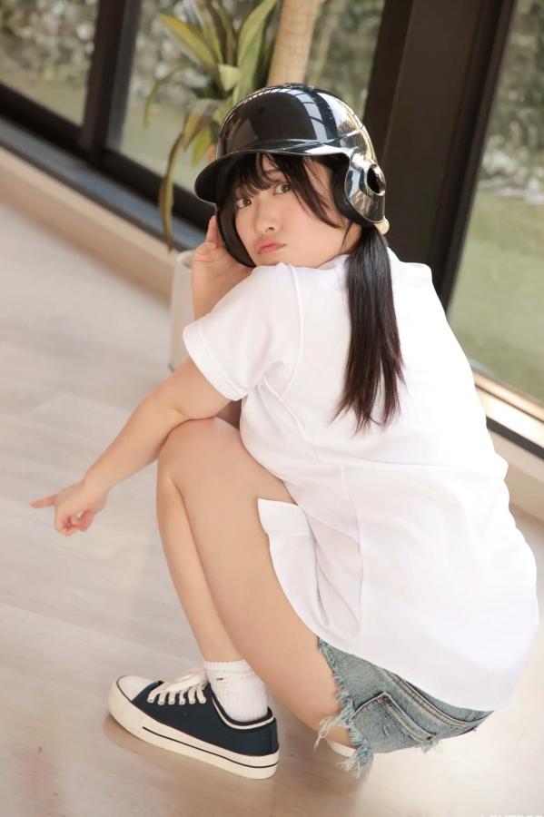   [LOVEPOP] Sumire Niibo 新穂純麗 Photoset 01 棒球少女清纯写真 运动风活力美腿第25张图片