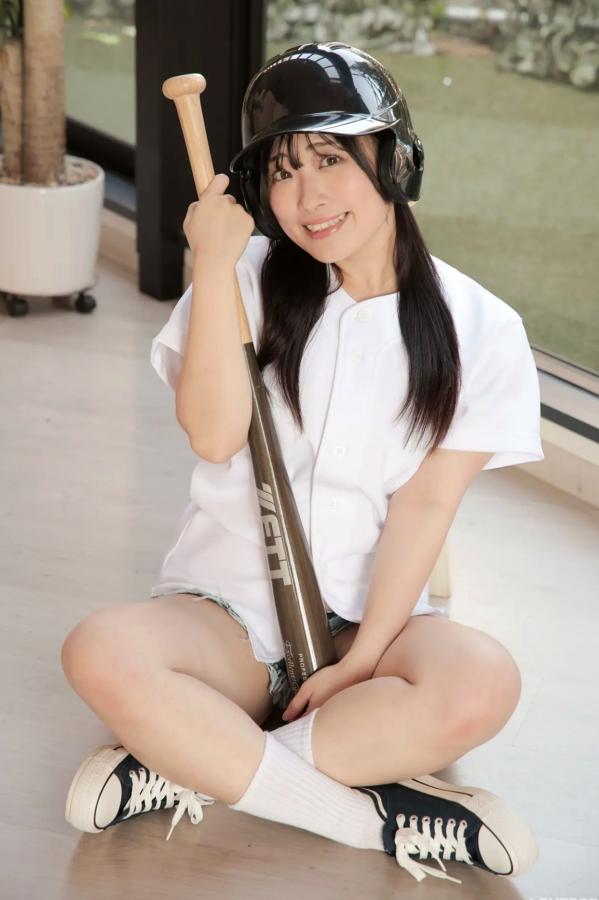   [LOVEPOP] Sumire Niibo 新穂純麗 Photoset 01 棒球少女清纯写真 运动风活力美腿第73张图片
